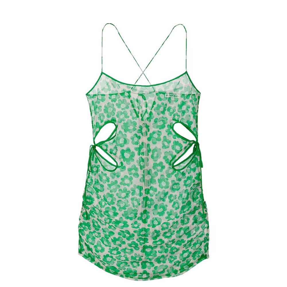 For Love & Lemons Ryder Mini Coverup - Green